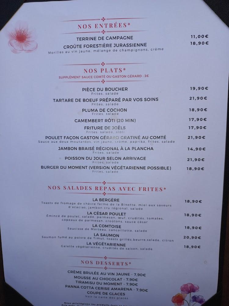 Ô Dé Lices - Menu Image 1